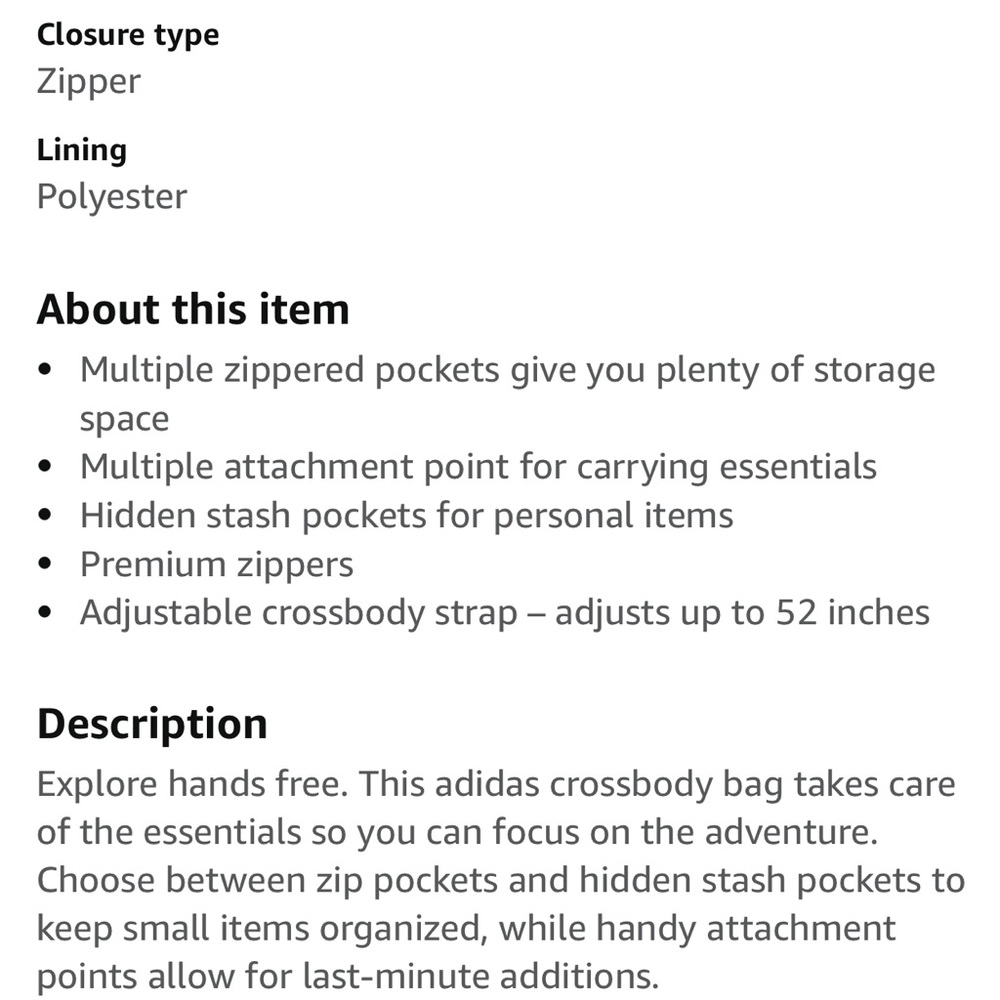 Adidas Ramble Beige Belt Bag - Picture 13 of 16